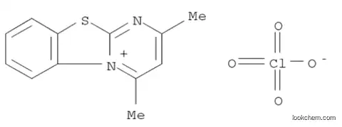 Pyrimido(2,1-b)benzothiazol-5-ium, 2,4-dimethyl-, perchlorate